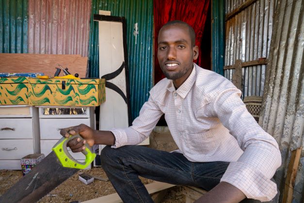 After Fleeing War and Drought, Somali Returnees Rebuild with Vocational Training
